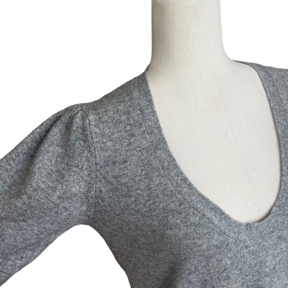 IRO dress sweater wool / modal short dress gray size M VGC - Picture 12 of 14